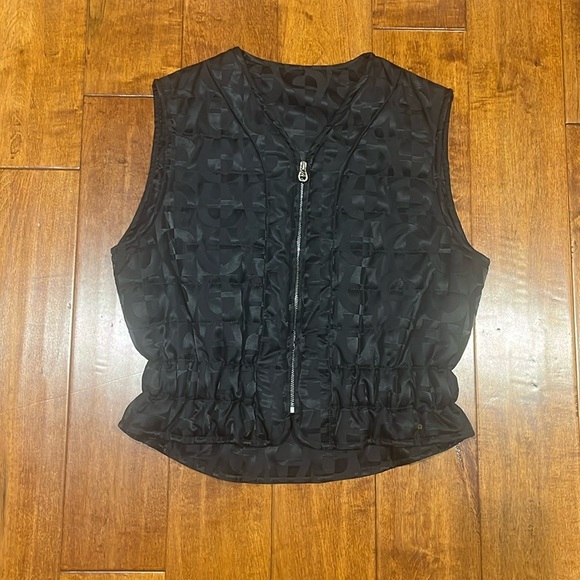 New Without Tag Aigner Black Vest - Picture 3 of 13